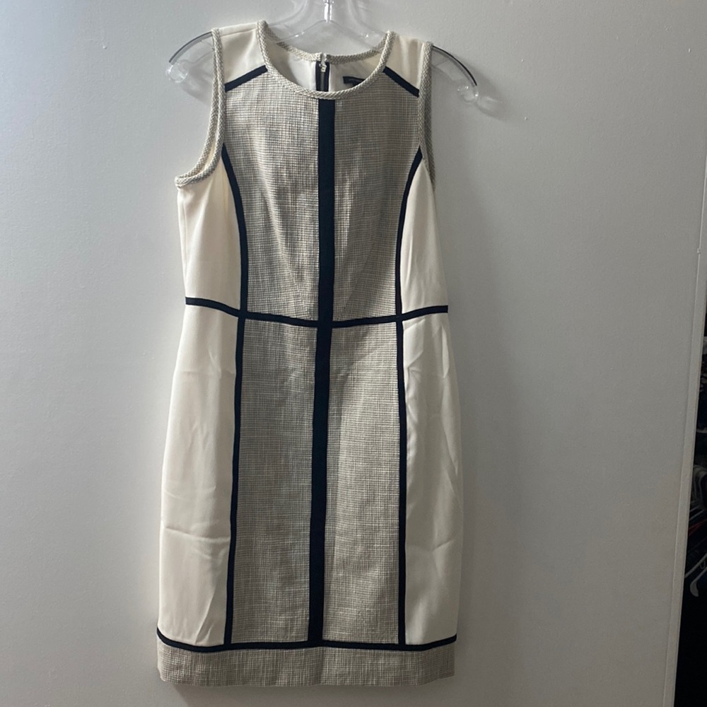 New Ann Taylor structured sheath dress